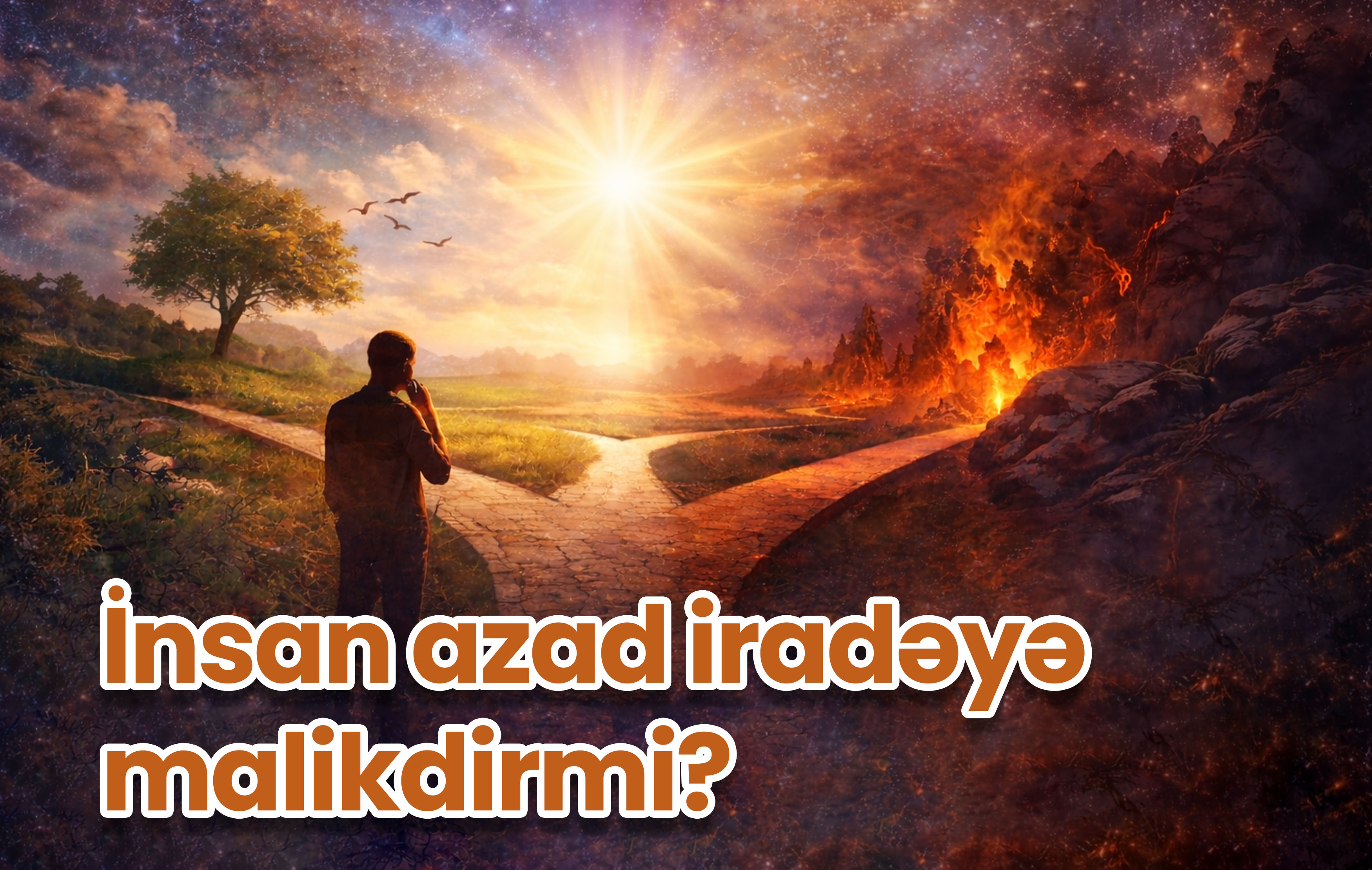 İnsan azad iradəyə malikdirmi?